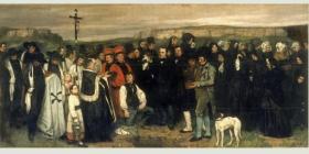 Gustave Courbet, Un Enterrement à Ornans, 1849-1950