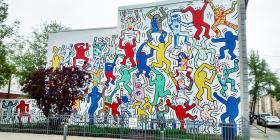 Keith Haring, We The Youth, 1987 (aujourd'hui restaurée)