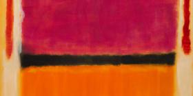 Mark Rothko, Sans titre (violet, noir, orange, jaune sur blanc et rouge), 1949