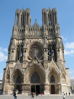 Façade de la Cathédrale de Reims, XIIIe siècle