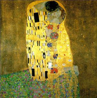 Gustav Klimt, Le Baiser, 1907-1908