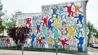 Keith Haring, We The Youth, 1987 (aujourd'hui restaurée)