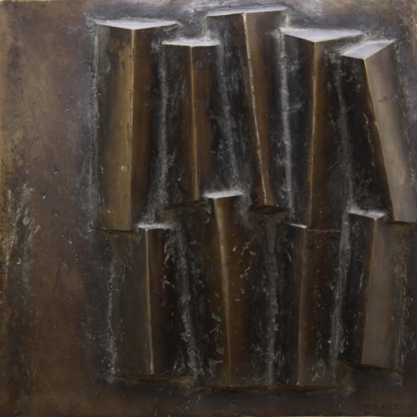 Angéloz Emile, Bronzerelief, ca. 1963/64, Orientierungsschule