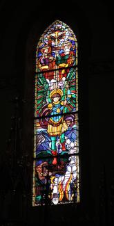 Heitenried, Castella, Kirchenfenster