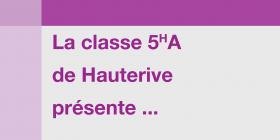 La classe 5HA de Hauterive présente ...